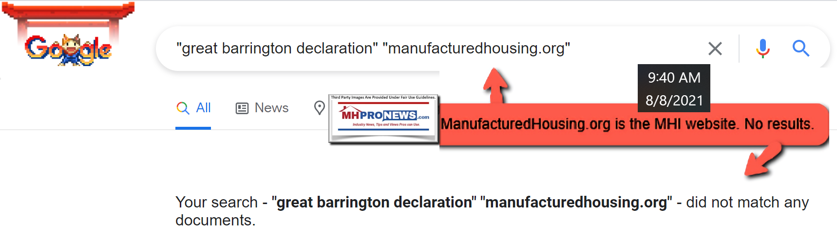 GreatBarringtonDeclarationManufacturedHousing.orgManufacturedHousingInstituteNOresults8.8.2021at9.40amETManufacturedHomeProNewsMHProNewslogo