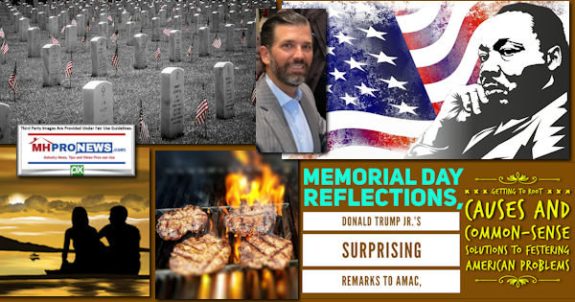 MemorialDayReflectionsDonaldTrumpJrSurprisingRemarksAMACgettingToRootCausesCommonSenseSolutionsToFesteringAmericanProblemsMHProNewsMast