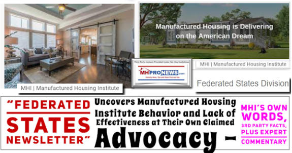 FederatedStatesNewsUncoversManufacturedHousingInstituteBehaviorAndLackOfEffectivenessAtTheirOwnClaimedAdvocacyMHIsOwnWords3rdPartyFactsPlusExpertCommentaryMastheadMHProNews