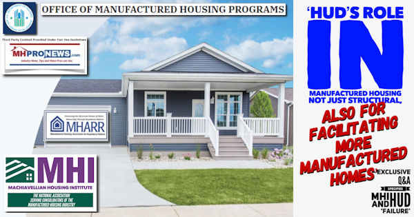 OfficeOfManufacturedHousingProgramsOHMP-HUDsRoleInManufacturedHousingNotJustStructuralAlsoForFacilitatingMoreManufacturedHomesExclusiveQ&AspecifiesMHI’sFailureWithHUDMHProNews