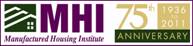 MHI 75th Anniversary logo
