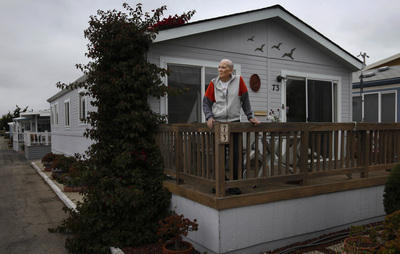 Bill Newman, Surf and Sand MHP resident CA MercuryNews