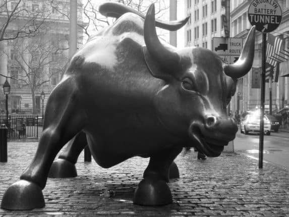 Wall Street Bull, Photo by Eric Miller