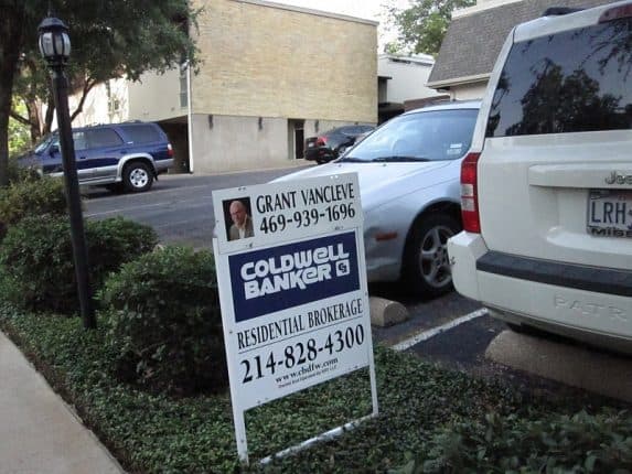 Realtor Sign Photo by Eric Miller