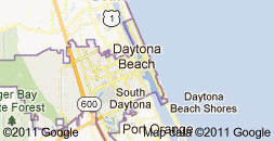 Daytona Beach Manufactured Housing Map