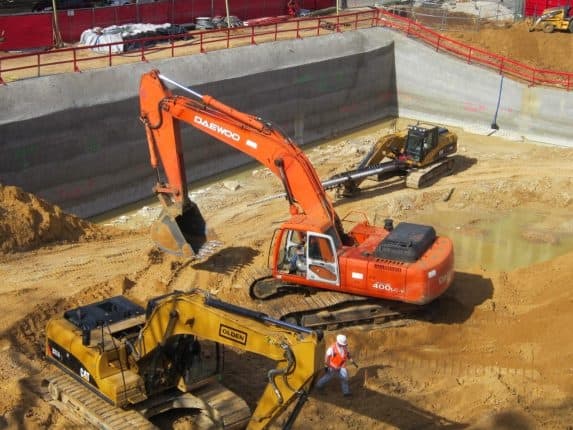 Construction Site in Dallas, Eric Miller Photo