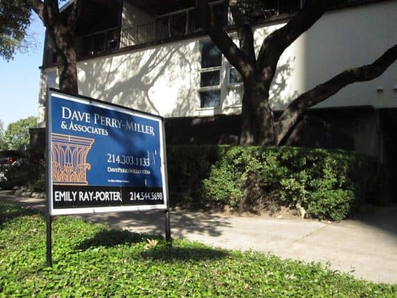 real estate sign