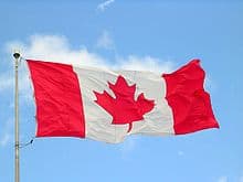Canadian Flag from Wikipedia