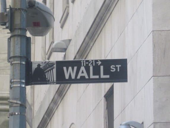 Wikipedia Wall Street Sign