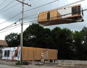 modular apts being sited in natick mass  art illman wicked local and daily news credit