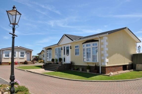 Residential mobile home on a quality caravan park estate