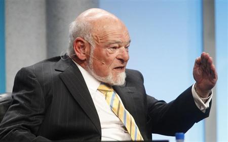Sam Zell, chairman of Equity Group Investments, speaks during the Milken Institute Global Conference in Beverly Hills