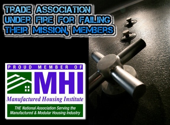 TradeAssocUnderFireManufacturedHousingInstitute-MHI-BankVaultDoorLocked-imagecreditsMHIFlickrCreativeCommons-MHProNews-editorialfairuseguidlines-600x442-