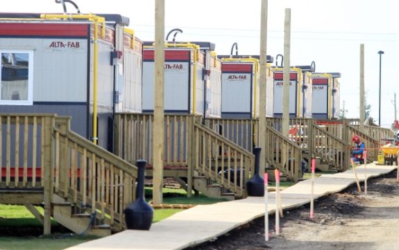 canadian modular   stuart gradon  calgary herald  great plains modular housing for flood victims