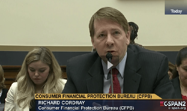 CFPB Dir. Richard_Cordray_c-span2__credit postedDaily BusinessNewsMHProNews