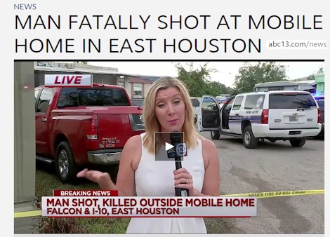 Man Shot In Trailer Park At East Houston Mobile Home Sic Marla Carter Abc 13 Tv News