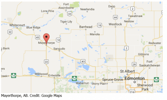 mayerthorpeabcanada-googlemaps-postedmanufacturedhousingindustrydailybusinessnewsmhpronews