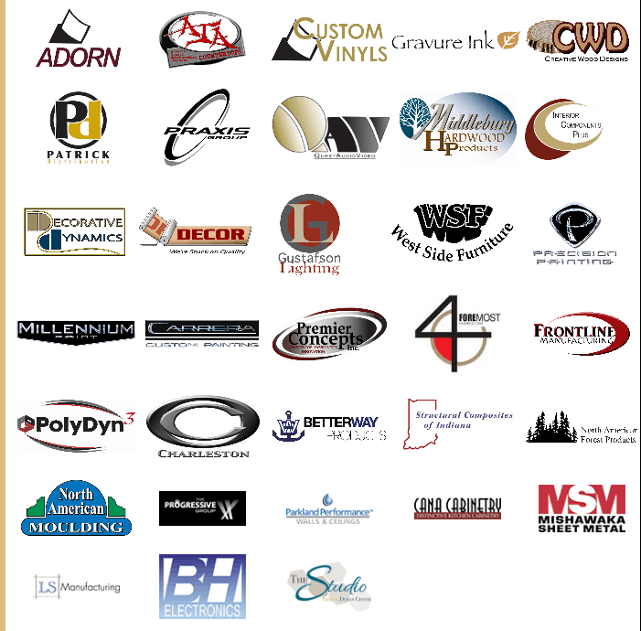 CFO Josh Boone accepts award for Patrick Industries