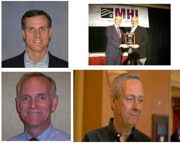 Tom Hodges, Howard Walker, Tim Williams and Joe Stegmayer. Credit: Legal500.com, MHI, LinkedIn, MHProNews