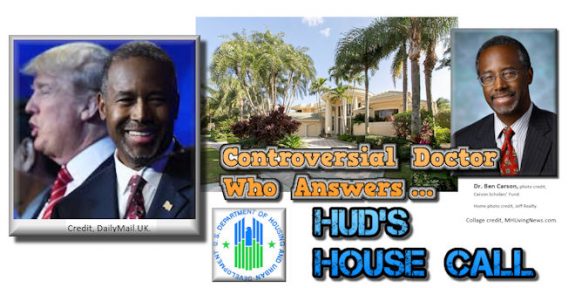 DonaldTrumpBenCarsonControversialPickHUDSecretaryManufacturedHousingMHLivingNews