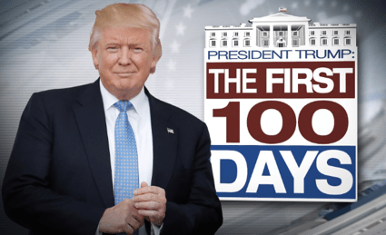 PresidentTrumpat100DaysNumbersPollscreditKCTV5-postedtothedailybusinessnewsmhpronewsmhlivingews