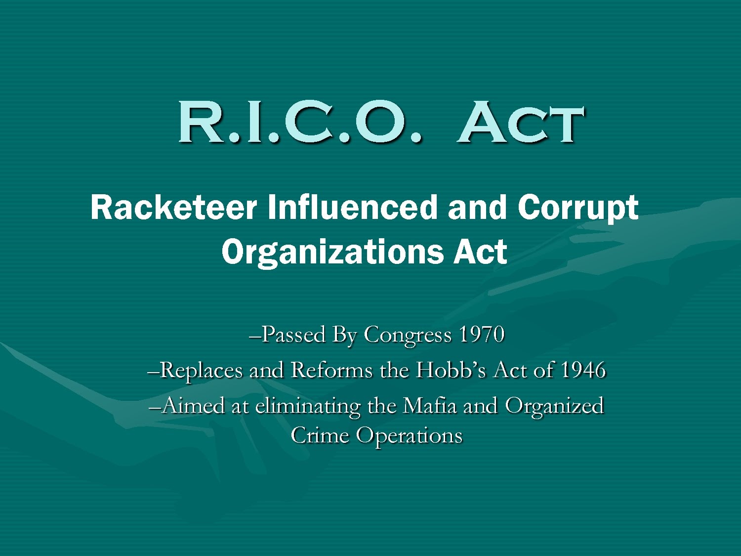 Extortion RICO Allegedly Illegal And Dirty Side Of Manufactured