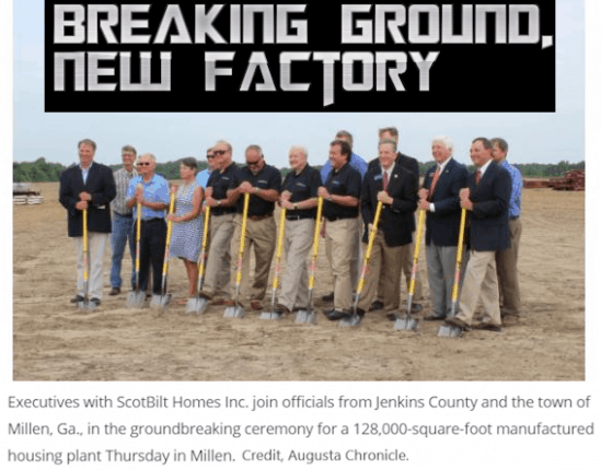 BreakingGroundScotbiltfactoryMillenGAPostedDailyBusinessNewsMHProNews-549x430