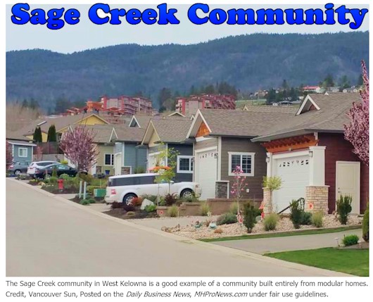 SageCreekCommunityWestKelownaBCVancouverSunManufacturedHousingIndustryDailyBusinessNewsMHProNews530x429