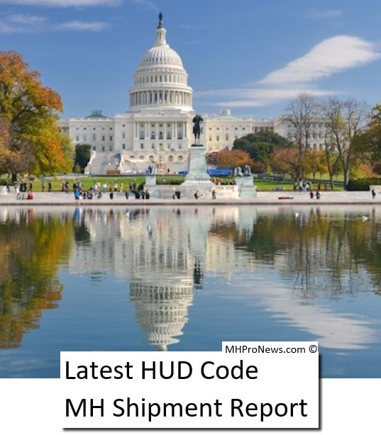 USCapitolBuildingWashingtonDCLatestManufacturedHousingIndustryHUDCodeShipmentReport