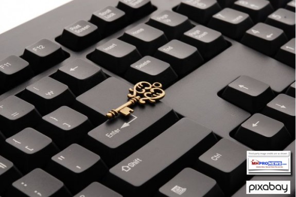 GoldKeyKeyboardComptuerPixabayDailyBusinessNewsManufacturedHousingIndustryMHProNews