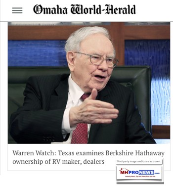 WarrenBuffettRVsMakerRetailersOmahaWorldHeraldDailyBusinessNewsMHProNews