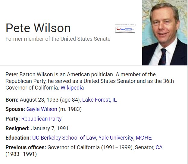 GovSenAttorneyPeteWilsonDailyBusinessNewsMHProNewsWikipedia