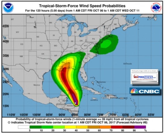 NOAATropicalStormNateDailyBusinessNewsMHProNews