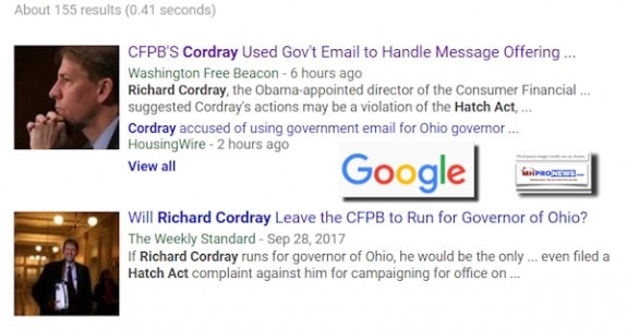 RichardCordrayRunGovHatchActViolationOhioDailyBusinessNewsMHProNews