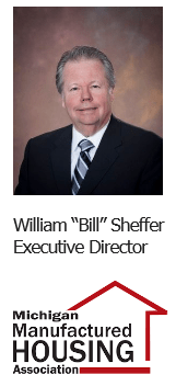 WilliamBillShefferExecDirectorMichiganManufacturedHousingAssociationDailyBusinessNewsMHProNews