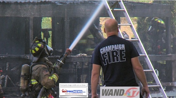 ChampaignIllionoisFireDepartmentMobileHomeFireDailyBusinessNewsMHProNews