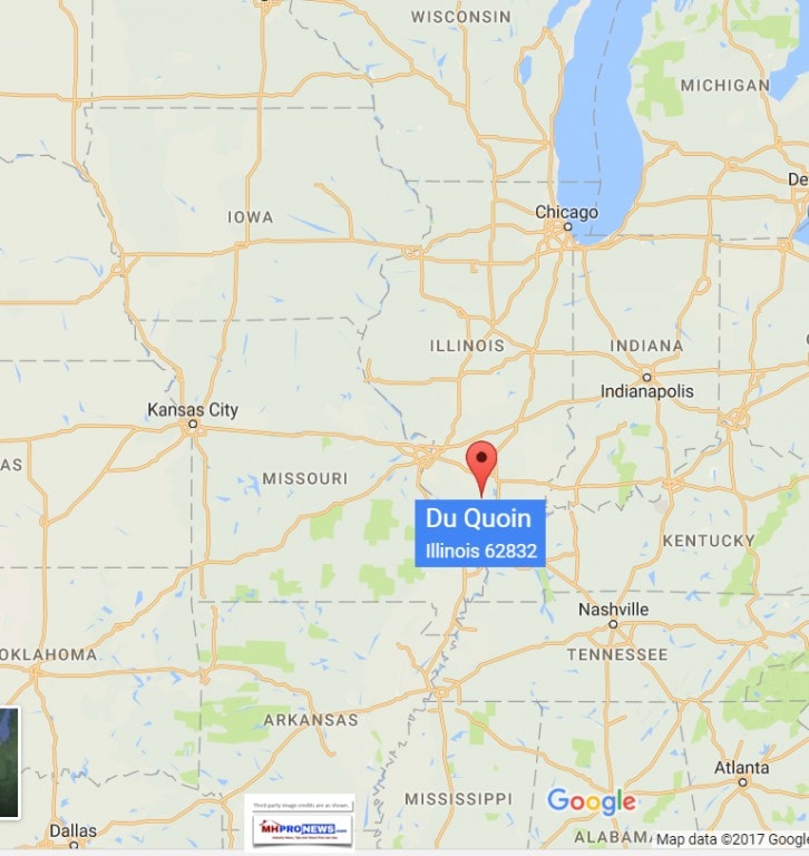 DuQuoinILMapDailyBusinessNewsMHProNews