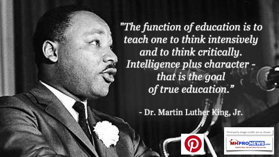 FunctionofEducationTeachThinkIntensivelyThinkCriticallyIntelligencePlusCharacteTrueGoalofEducationDrMartinLutherKingJrDailyBuisnessNewsMHProNews