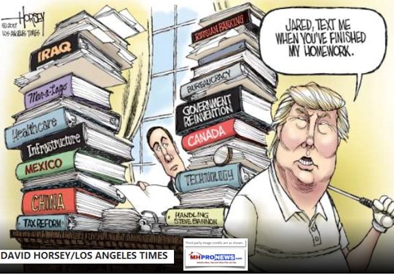 DonaldJTrumpJaredKushnerPresidentPoliticalCartoon2017DailyBusinessNewsMHProNews575
