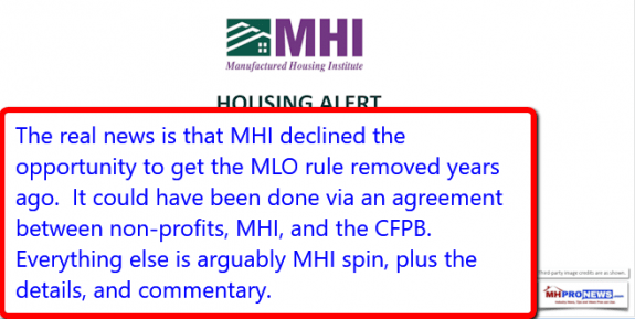 MHILogoManufacturedHousingInstituteLogoMLORuleCouldHaveBeenAchievedByNegotiationDailyBusinessNewsMHProNEws