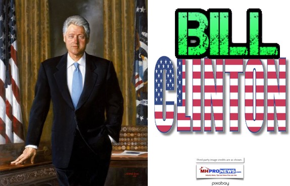 PresidentBillClintonWikipediaOfficialWhiteHousePortraitManufacturedHousingDailyBusinessNewsMHProNews