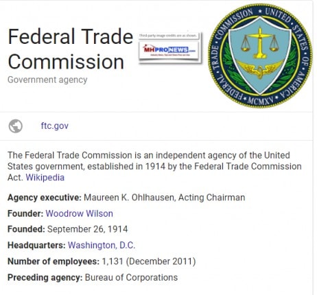 FederalTradeCommisionWikipediaDailyBusinessNewsMHProNews