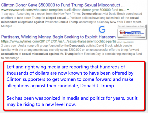 SecHillaryClintonSupportersNYTimesNewseekSexallegationsforcashagainstDonaldJTrumpDailyBusinessNewsMHProNews