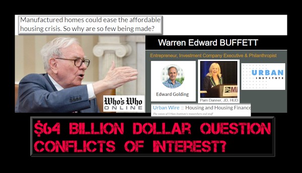 ConflictsOfInterestWarrenBuffettUrbanInstituteManufacturedHousingInstituteDailyBusinessNewsMHProNews