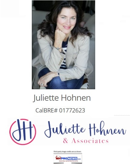 JulietteHohnerAssocLogoRealEstateDailyBusinessNewsMHProNews