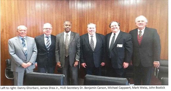 MHARR Officials Meet with Hud Secretary Dr. Benjamin Carson