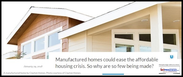 ManufacturedHomesCouldEaseAffordableHousingCrisisWhyAreSoFewBeingMadeDailyBusinessNewsMHProNews