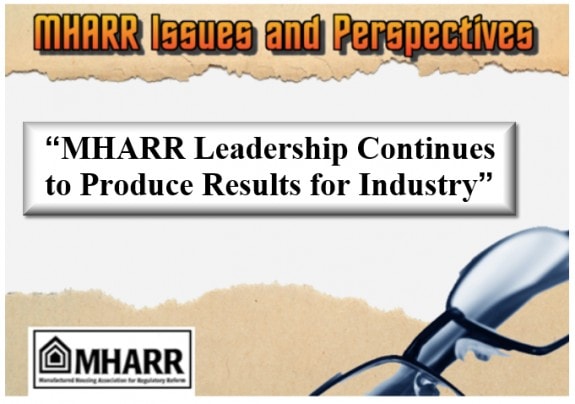 MHARRIssuesPerspectivesMHARRleadershipProducesResultsForIndustry