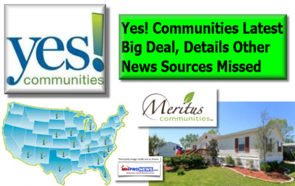 YesCommunitiesMeritusCommunitiesBigSaleManufacturedHousingCommunityIndustryDailyBusinessNewsMHProNews