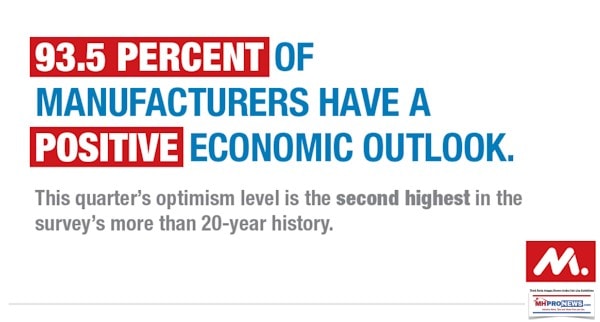 93.5PercentManufacturersPositiveEconomicOUtlookDailyBusinessNewsMHProNews